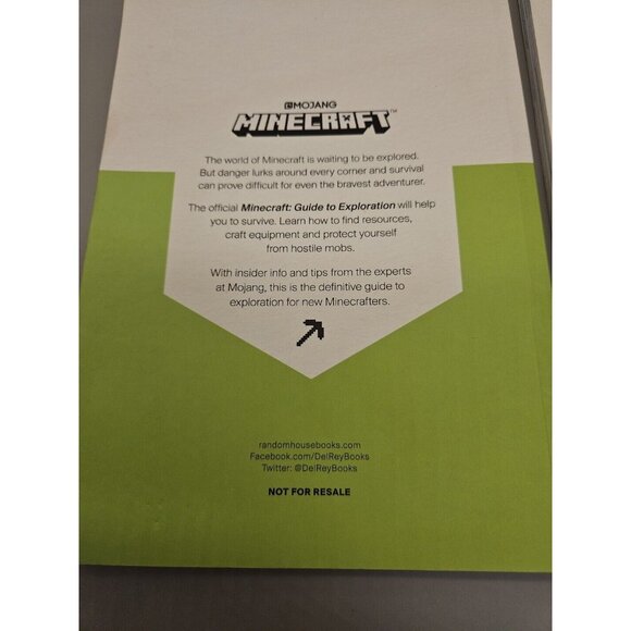 Minecraft Guide Book Collection, Set Of 2 Exploration And  The Nether & The End - Picture 3 of 7